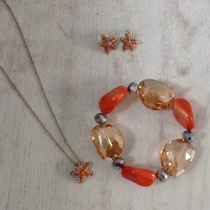 Star fish jewelry bundle